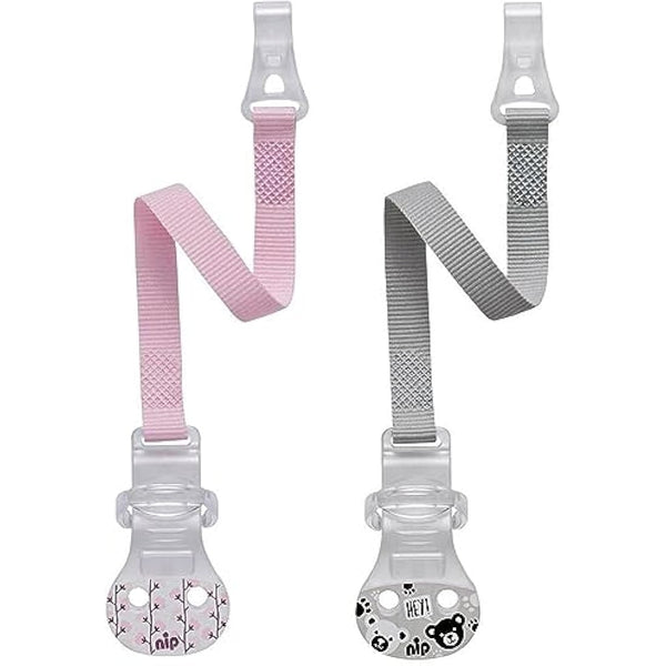 nip Dummy strap with hooks, set of 2, dummy chain for dummy with ring, made in Germany.