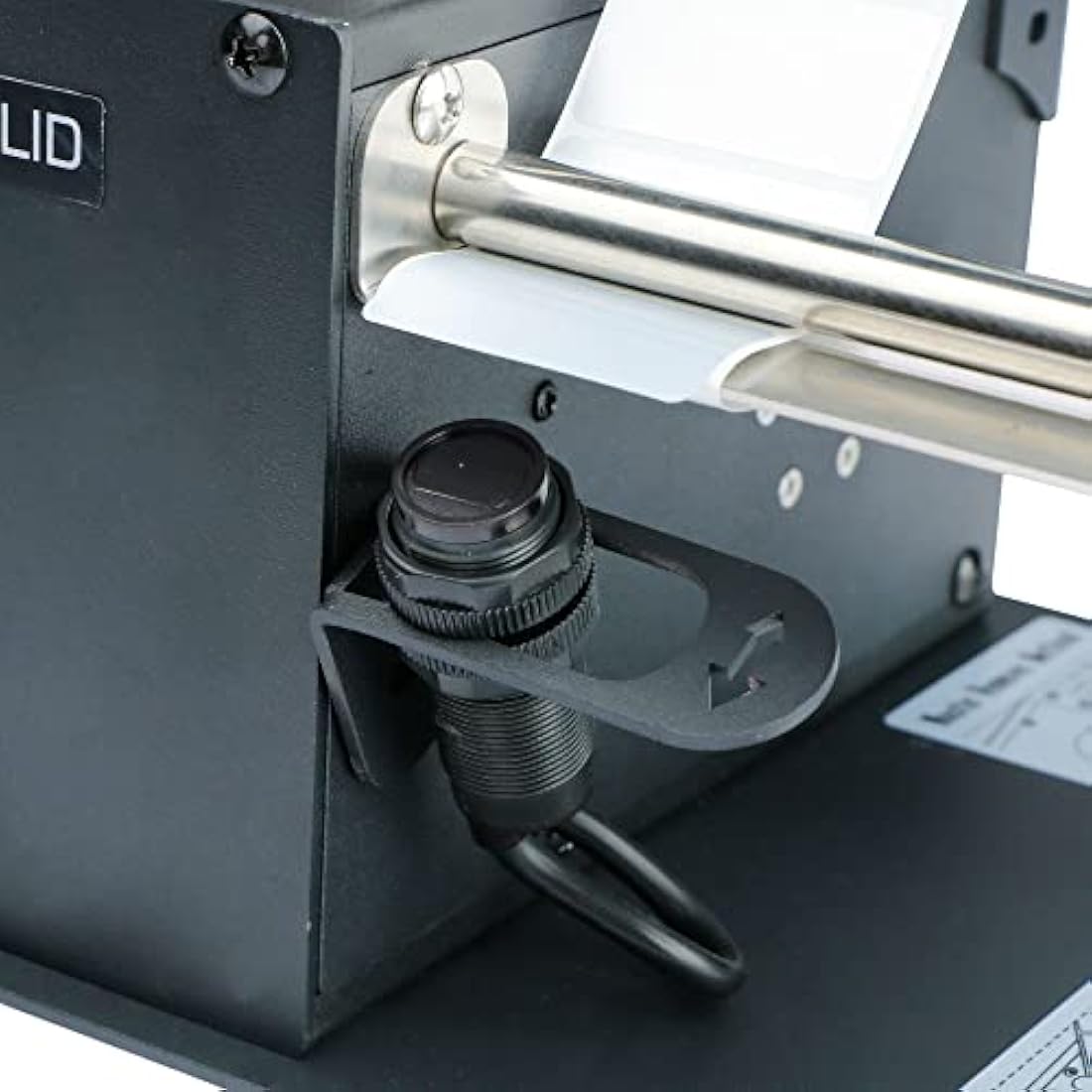 U.S. Solid Automatic Label Dispenser Label Dispenser - Width 10-115MM Length 8-130MM - Translucent and Opaque Labels