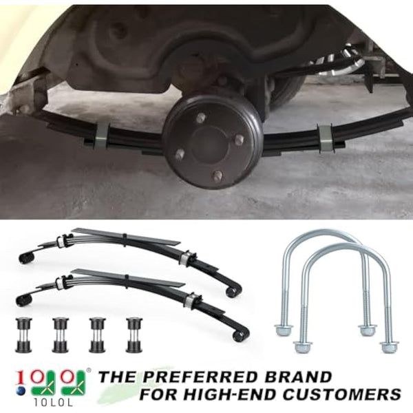 10L0L Golf Buggy Rear Heavy Duty 4-Leaf Spring Kit