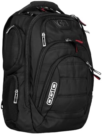 OGIO Gambit Backpack with 15-inch Laptop Compartment and Crush-Proof Tech Vault Pocket