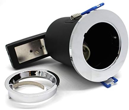 10 X Sanlumia LED Fire Rated Downlight Can GU10 Recessed Ceiling Twist & Lock Downlight IP20 Chrome