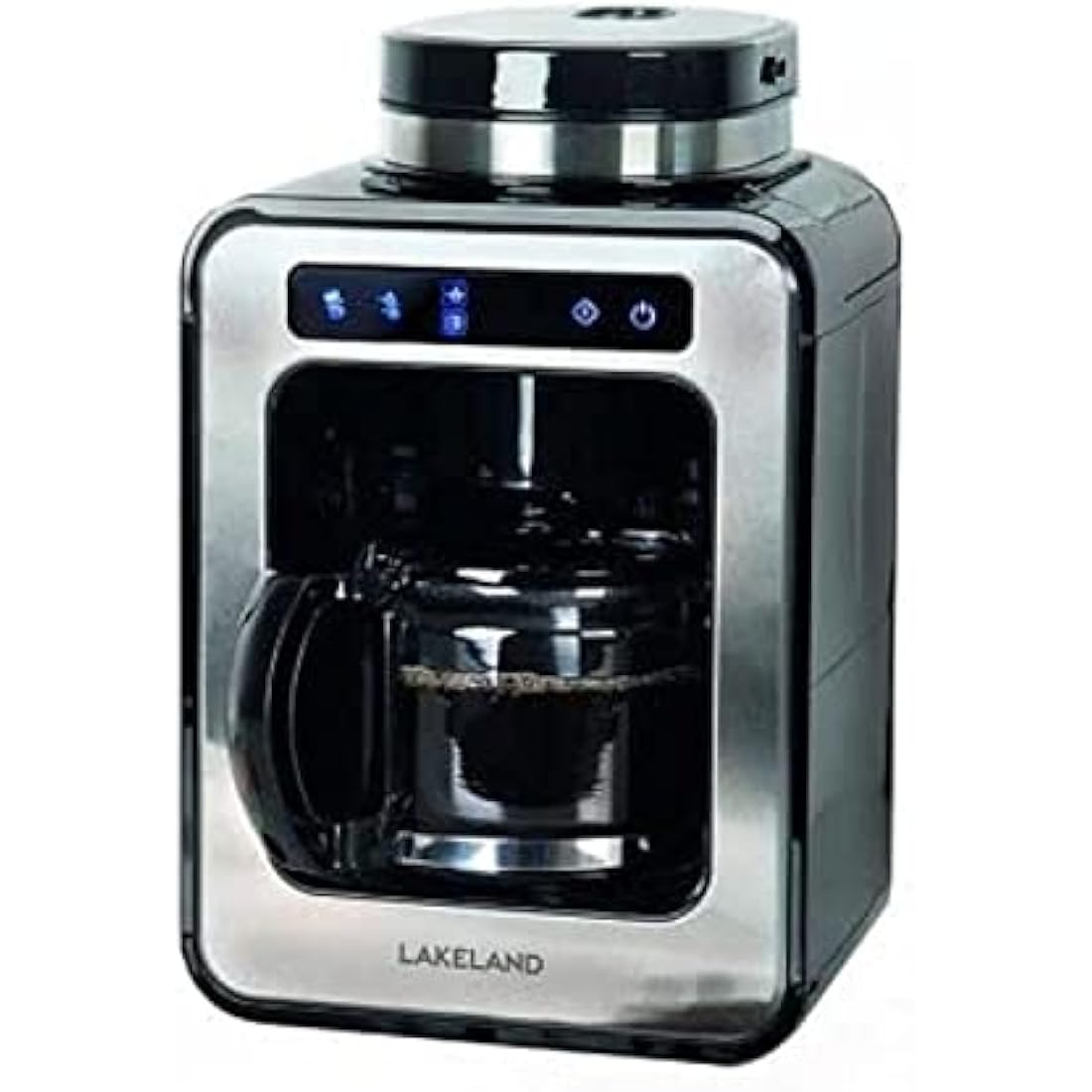 lakeland Bean to Cup Filter Coffee Machine – Touchscreen Takes Beans & Ground Coffee