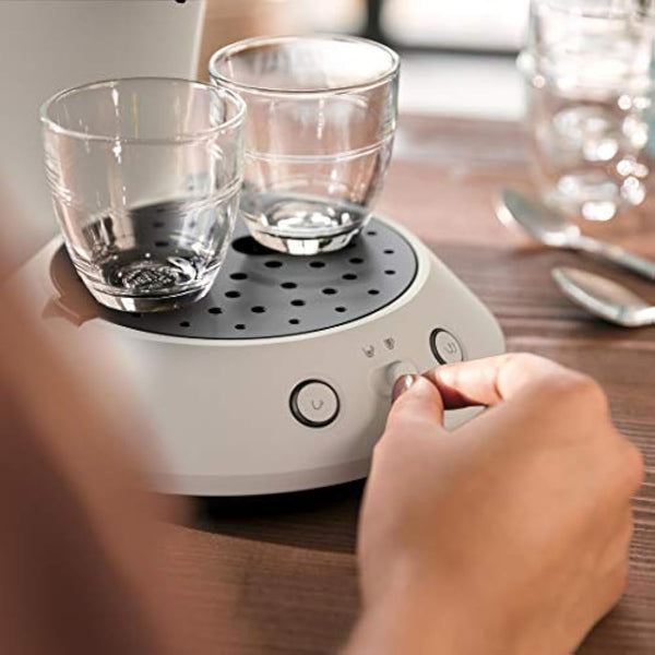 Philips Senseo Original Plus Pod Machine, White, Intensity Selector, Coffee Boost Technology, Made with Recycled Plastic, CSA210/11
