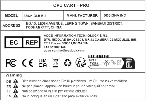 EUREKA ERGONOMIC PC Stand Adjustable Computer Tower with Large Mouse Mat, PC Tower Stand for Pinter, pc Trolley on Lockable Castor Wheels Sturdy, for Gaming Desk Computer Accessories, Black