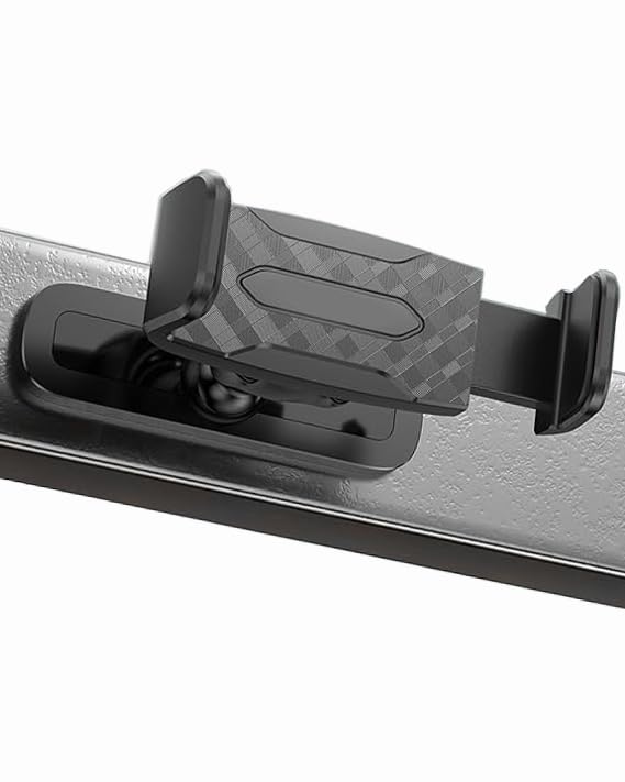 APPS2Car Magnetic Mount for GYM, 360 Adjustable Magnetic Phone golf Mount, Magnet Phone Holder Compatible with 4.7-6.5" Smartphones, Alloy Base and Joint, Black Cradle