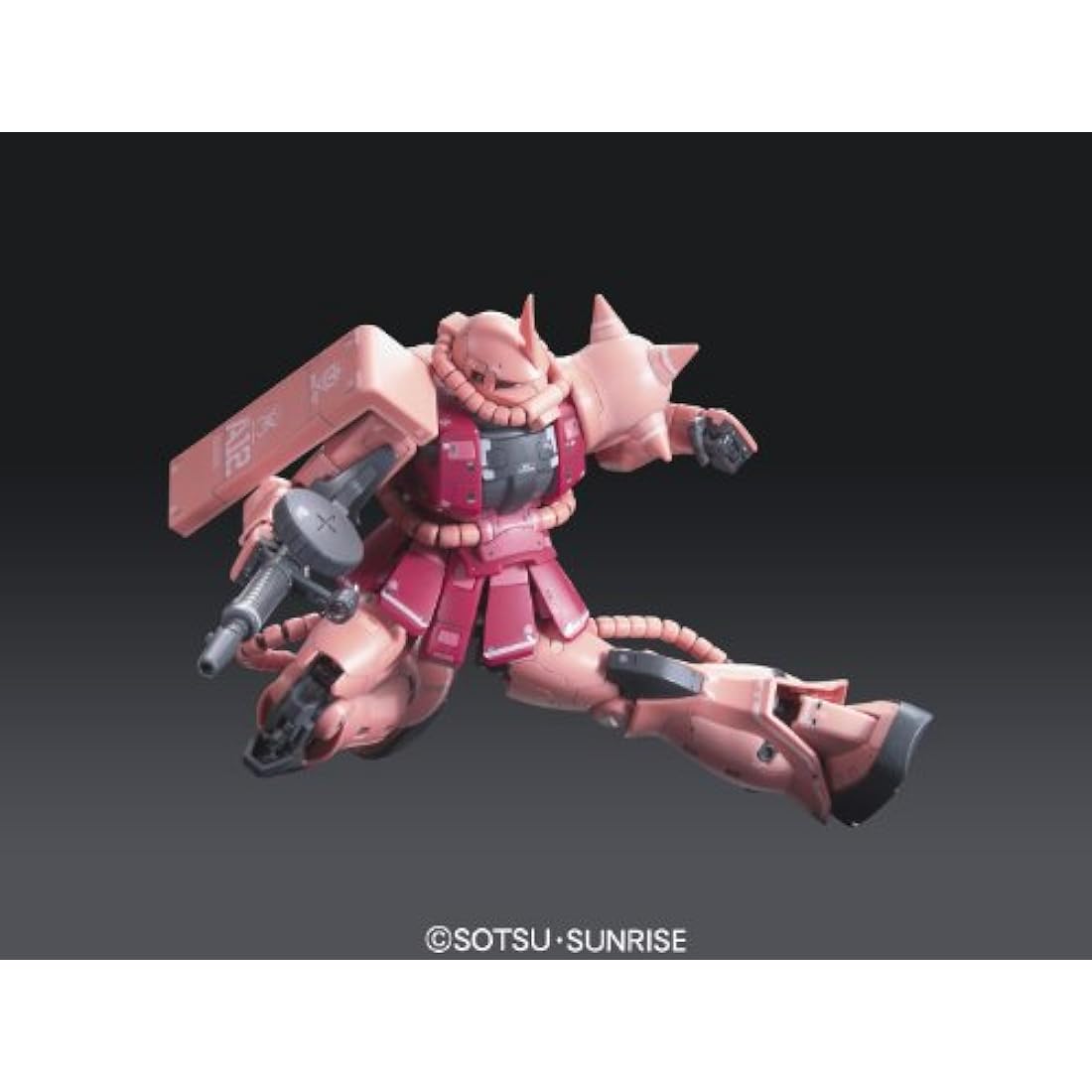 Bandai 83214P # 2 MS-06S Char's Zaku II Mobile Suit Gundam, Hobby RG 1/144 Model Kit, S