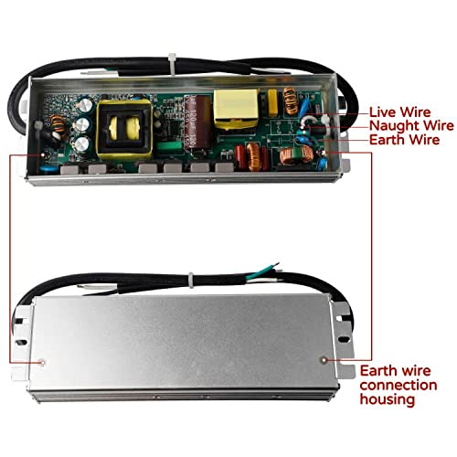 IP67 Waterproof Power Supply 12V, Low Voltage LED Driver 200W 16.7A