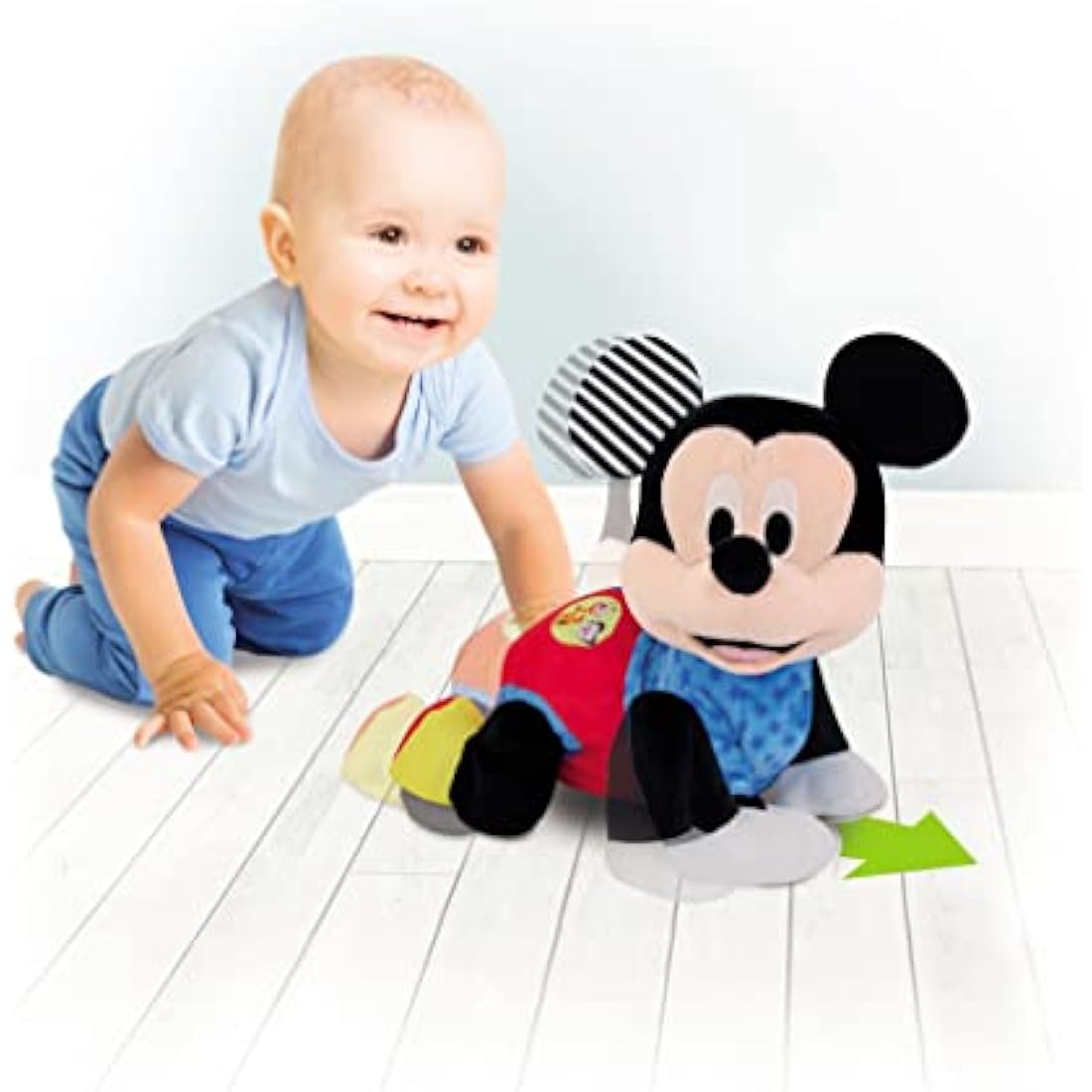 Clementoni 55256 Baby Mickey Crawls, Multicoloured