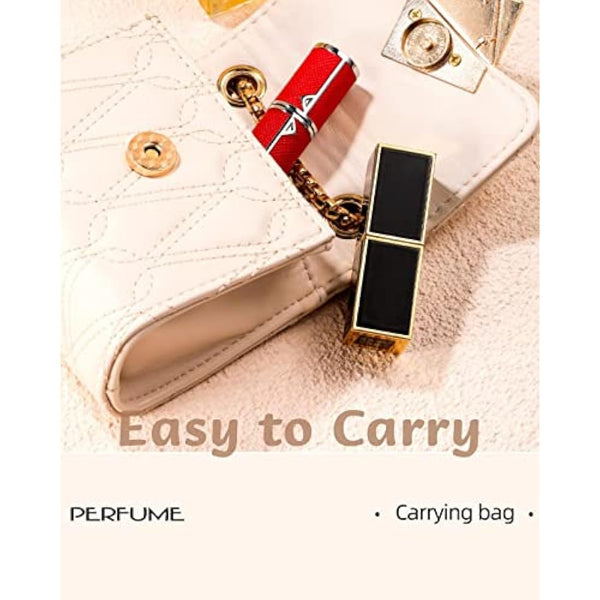 VVGAOGES Perfume Atomiser,Portable Refillable Empty Perfume Spray,Mini Perfume Bottles Empty for Travel 5 ml (YB-White)