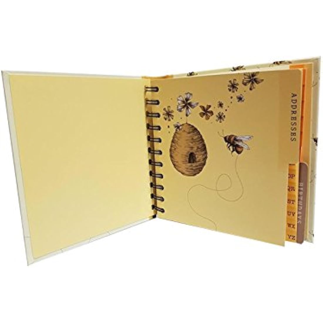 The Art File | Addresses & Bee-Days' | Address and Birthday Book | ABB08