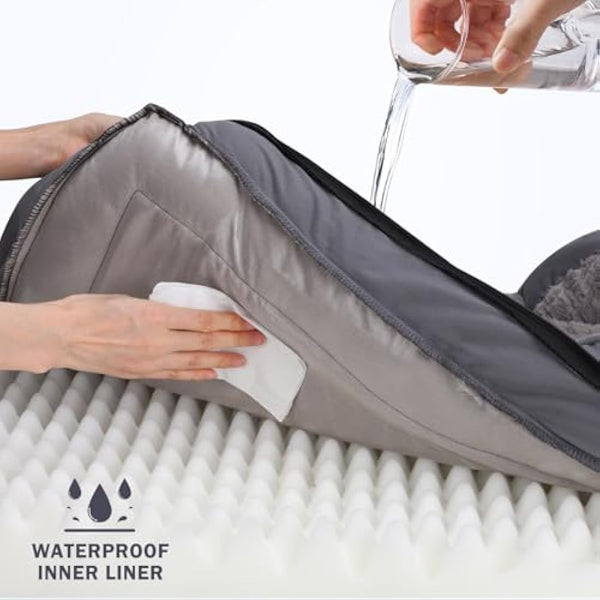 JOEJOY Medium Dog Bed, Orthopedic Memory Foam Dog Beds, Washable Pet Bed, Fits up to 30lbs, Good for Yorkshire, Chihuahua, Jack Russell Terrier, Bomei，Cat