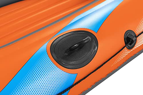 Bestway Inflatable Boat, Kondor Elite 2000, One-man Raft Heavy Duty Handles, Interlocking Valves, Multiple Sizes