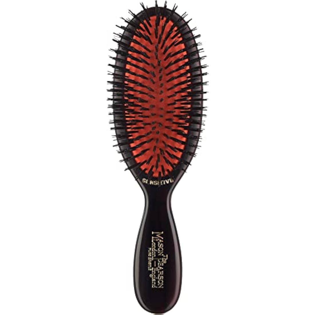Mason Pearson SB4 Pure Bristle Pocket Sensitive Hair Brush - Dark Ruby