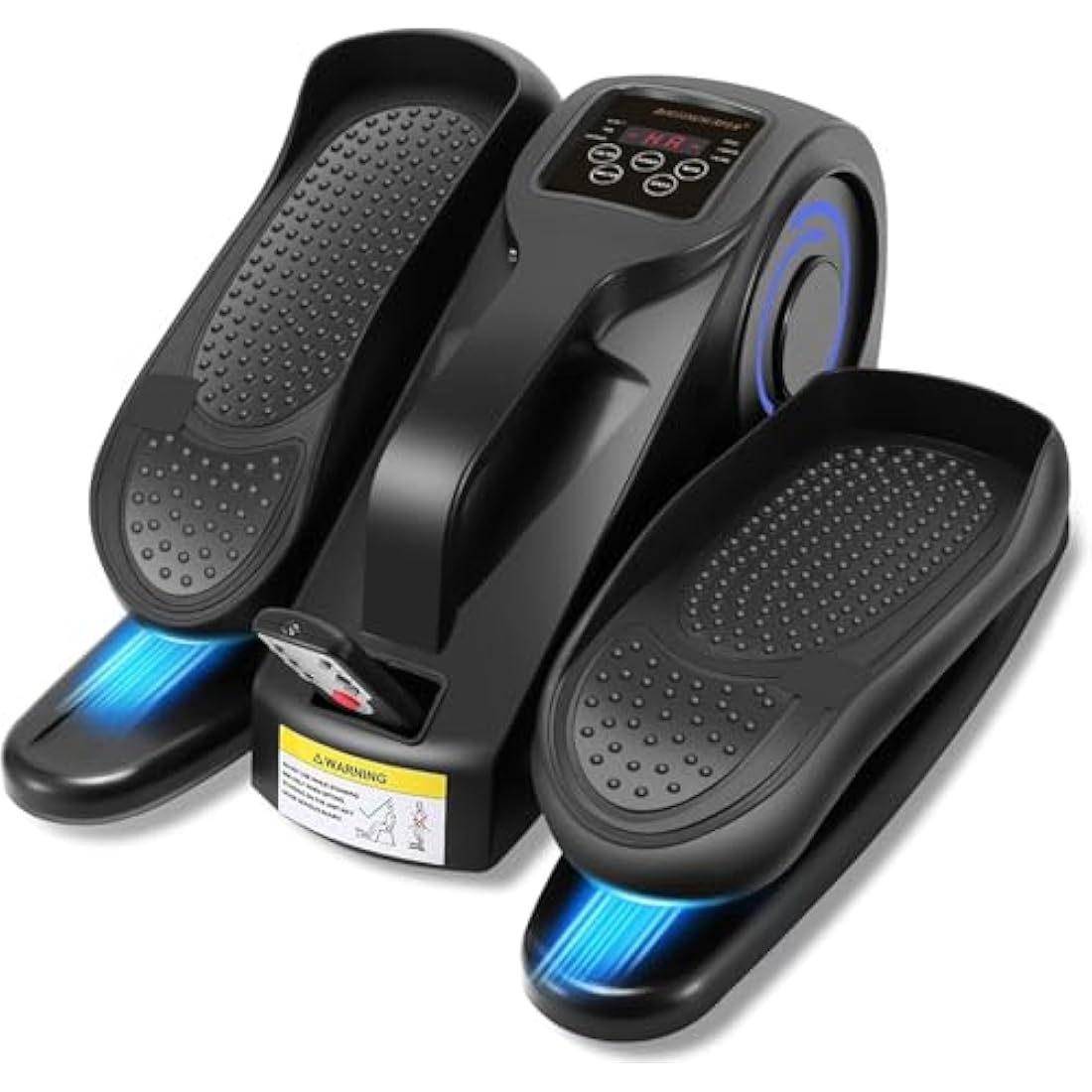 Rollingsurfer Under Desk Elliptical Machine, Adjustable Speeds Elliptical Trainer with Remote Control, Seated Pedal Exerciser, Portable Leg Exerciser for Teens Seniors and Adults