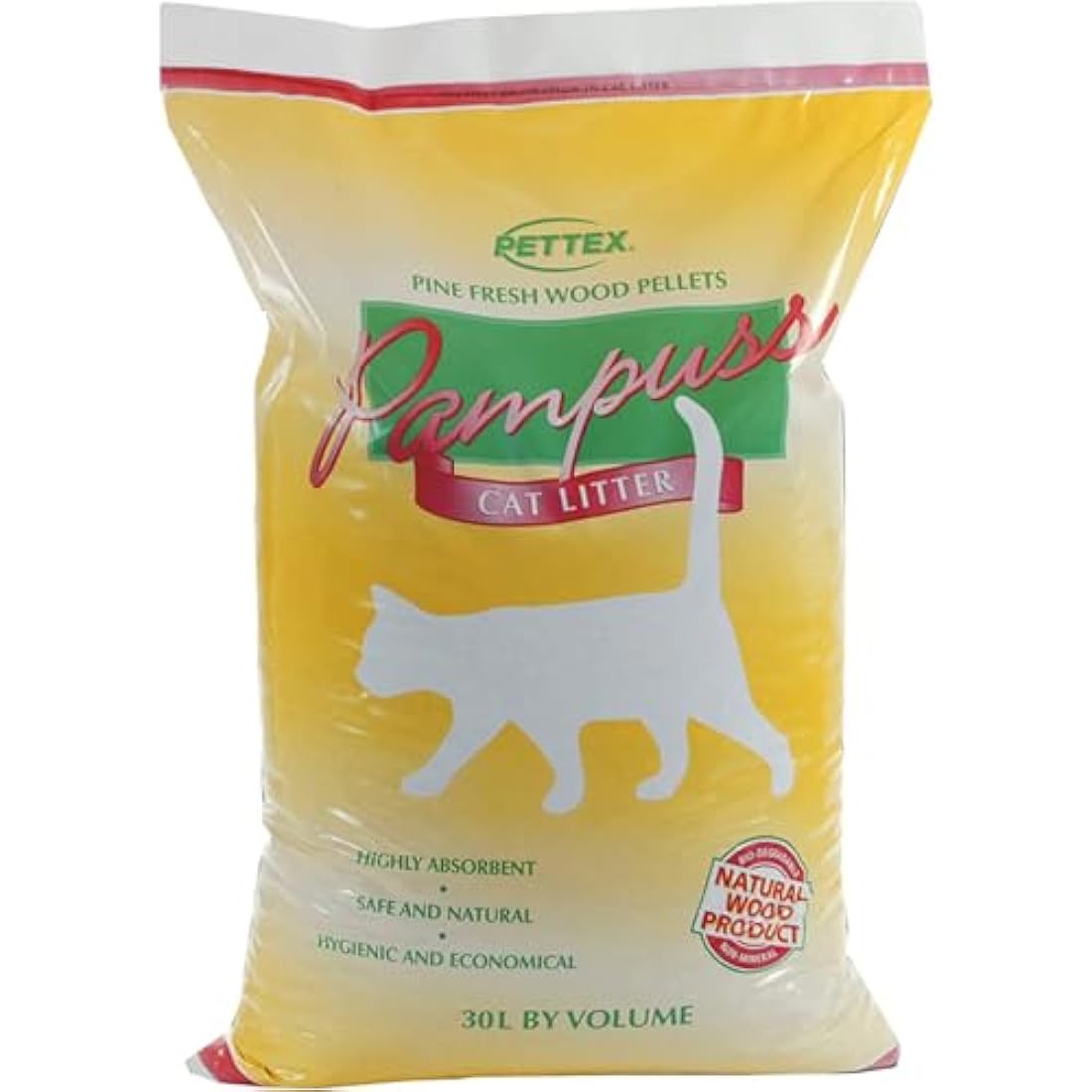Pettex Pampuss Woodbase Cat Litter 30 Litre
