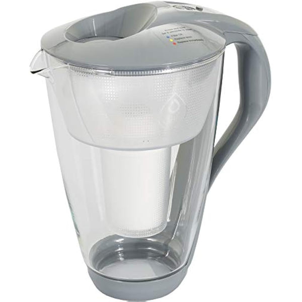 Glass Water Filter Dafi Crystal Classic 2.0 L with 1 Filter Cartridge Graphite