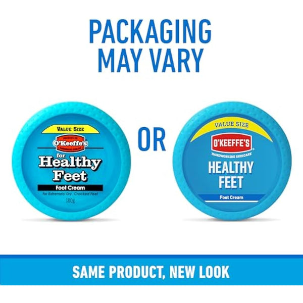 O’Keeffe’s® Jar Healthy Feet 180g (8 Pack)