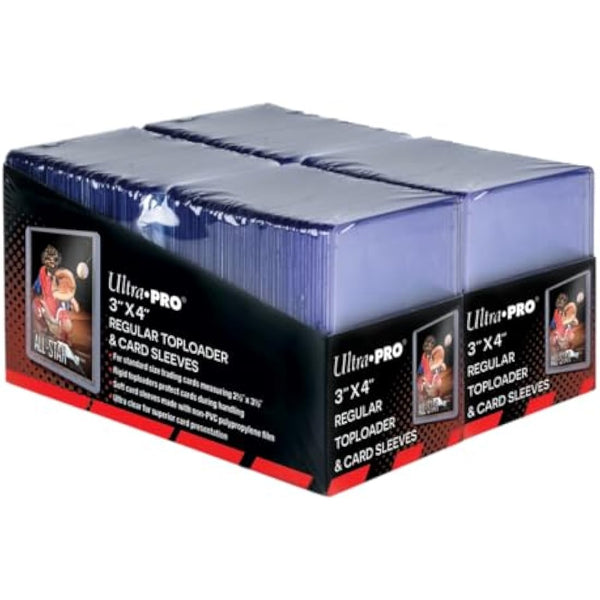 Ultra Pro 3" x 4" Trading Card Toploader & Card Sleeve Bundle (200 ct.)