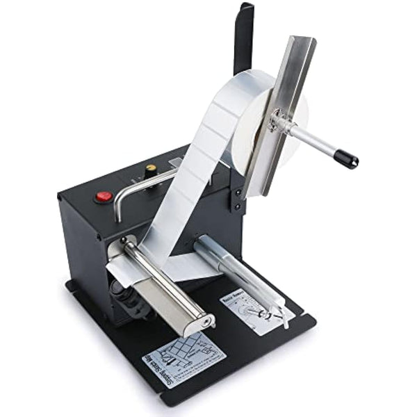 U.S. Solid Automatic Label Dispenser w/Counter - Speed Adjustable Label Dispensing Machine - Width 10-115MM Length 8-130MM - Translucent and Opaque Labels