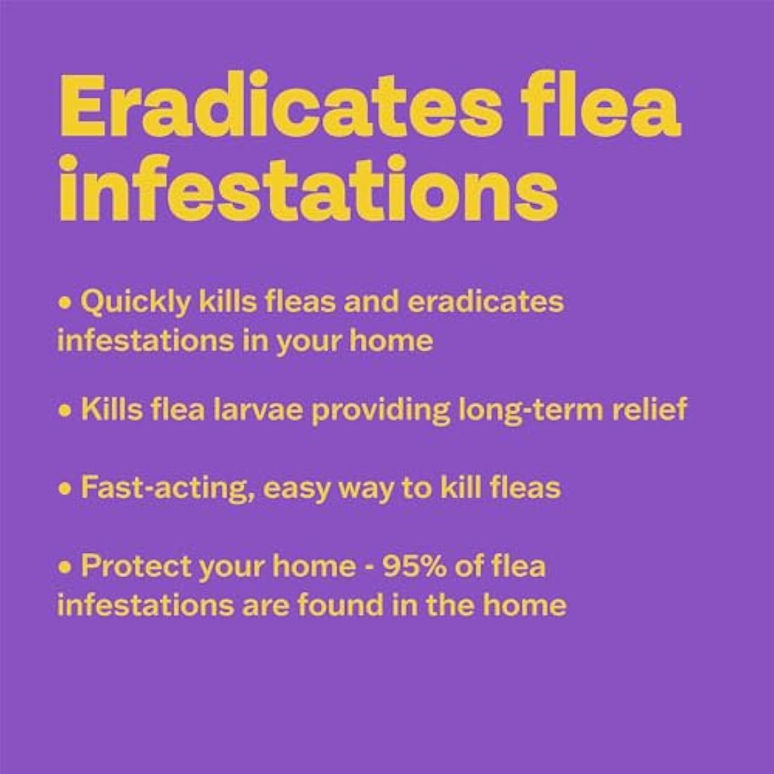 Bob Martin Clear Dual Action Flea Bomb for the Home - Kills Fleas Dead, Fast and Effective Household Treatment (1 Can)