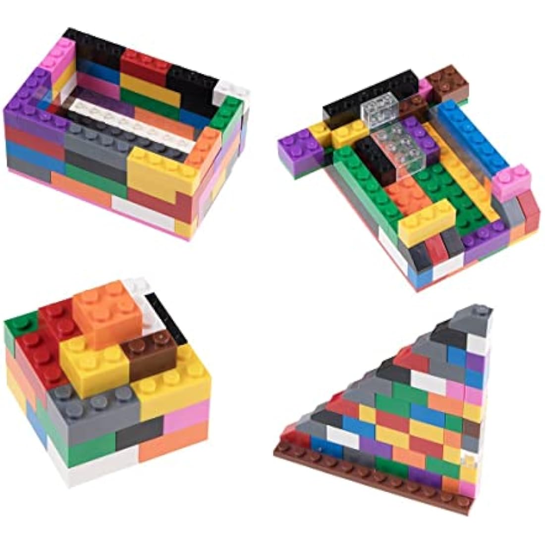Strictly Briks Classic Briks Building Starter Kit - Compatible with LEGO Blocks, Compatible with LEGO Base Plates - Vibrant Colors, 672 Pieces
