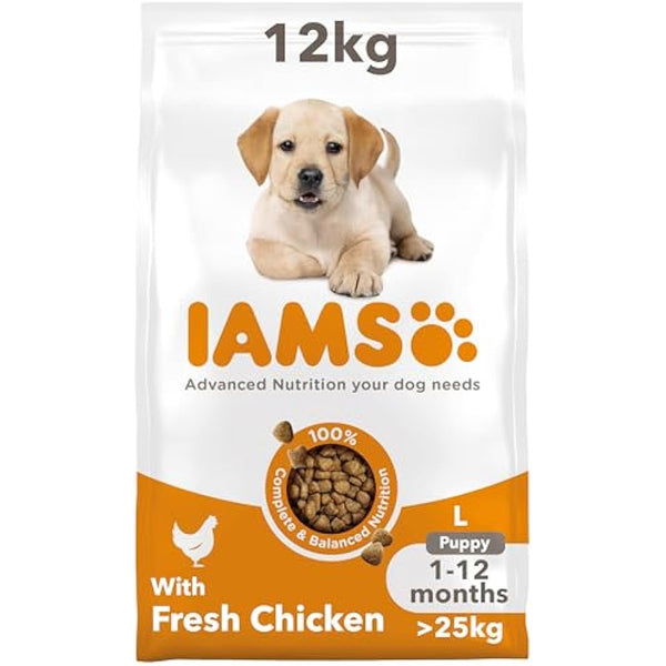 IAMS Puppy Large Dry Dog Food Chicken 12kg