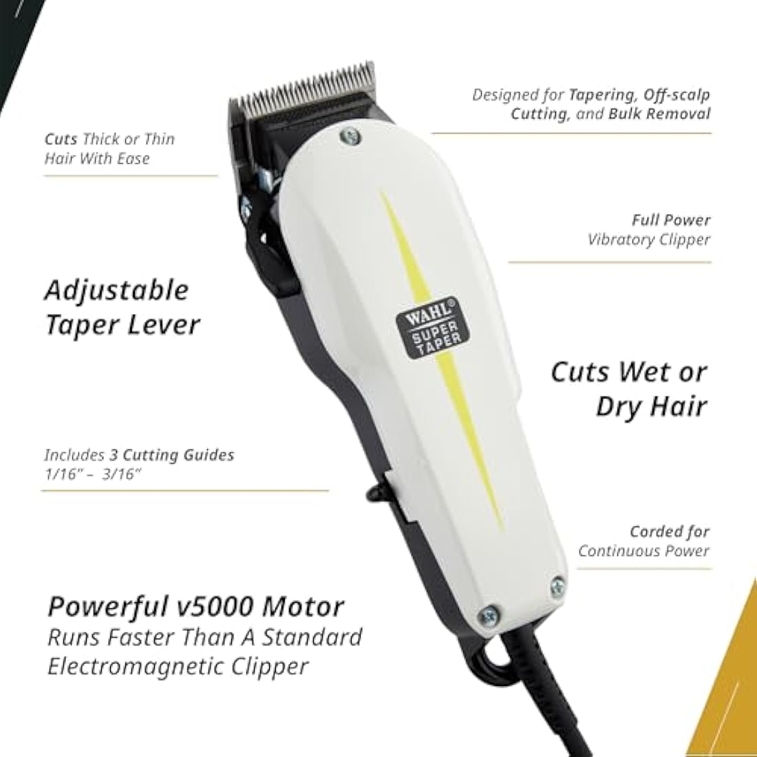 Wahl 8400 Professional Super Taper Hair Clipper