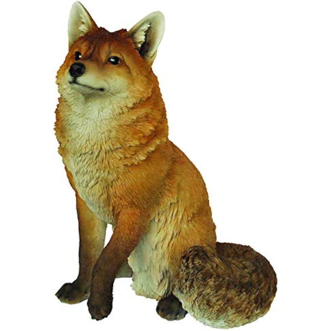 Vivid Arts XRL-SFOX-A Large Sitting Fox Resin Ornament