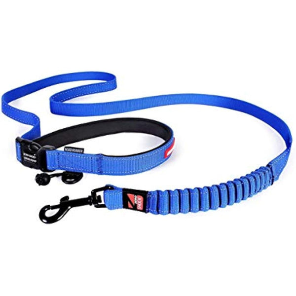 EzyDog Road Runner Dog Lead, 82-Inch, Blue