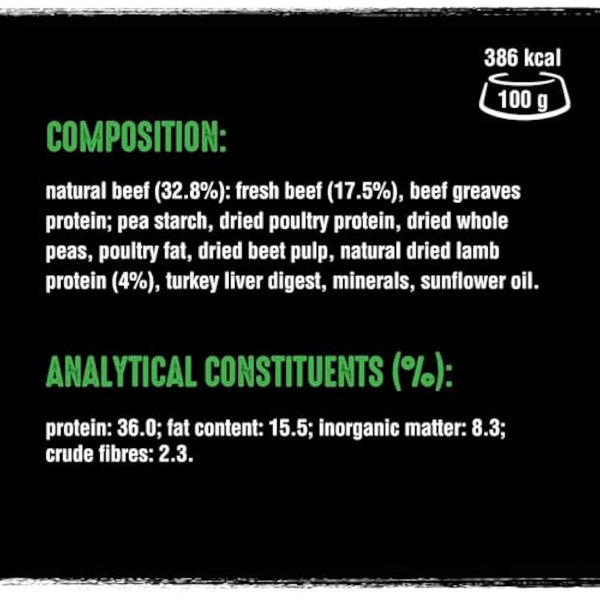 Crave Lamb & Beef 7 kg Bag, Premium Adult Dry Dog Food with high Protein, Grain-free