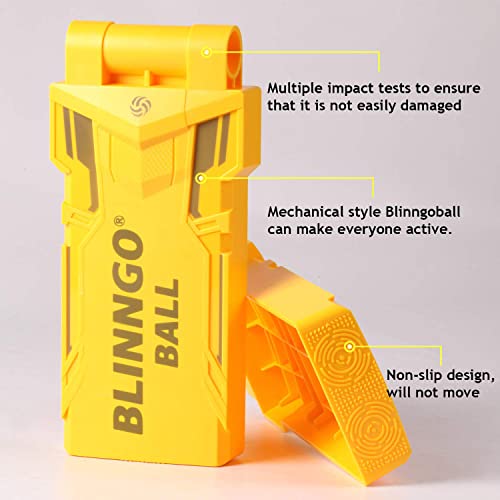 Mookis Blinngoball Game Set Includes Sturdy Legs, Roundnet, 2 Balls, Pump, Carrying Bag and Rule Book