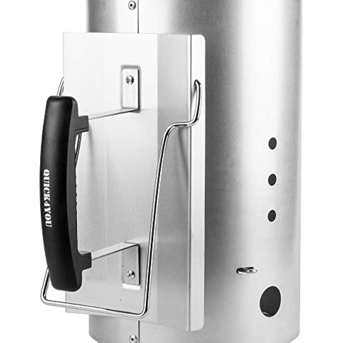 Chimney Starter Charcoal Starter Quick Start Barbecue Chimney Charcoal Lighter Burning with Safety Handle