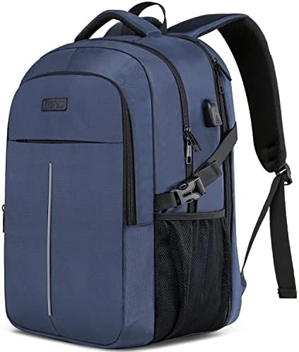 WENIG Laptop Backpack,Extra Large Business Travel Work Computer Rucksack with USB Charging Port