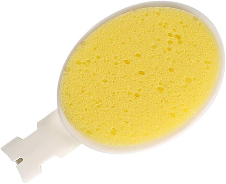 LFJ Sponge Head Replacements for Shower Back Body Brush, 3Pcs