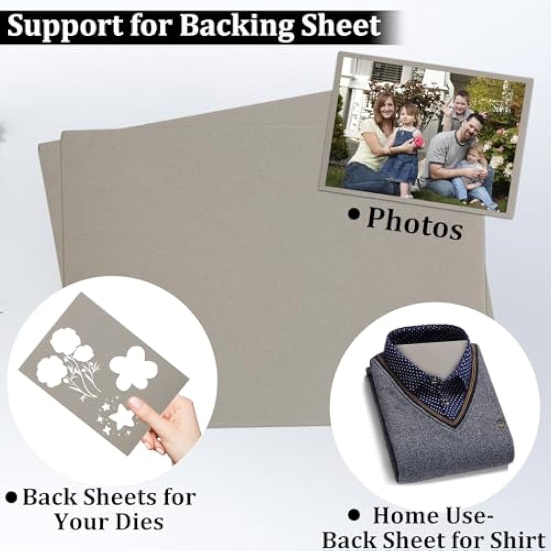 SHUESS A4 Greyboard 100 Sheets - 1500 Micron A4 (29.7 X 21 cm) Mount Board - Double-Side Grey Board - Thick Cardboard for Model Making, Thick 1.5 MM