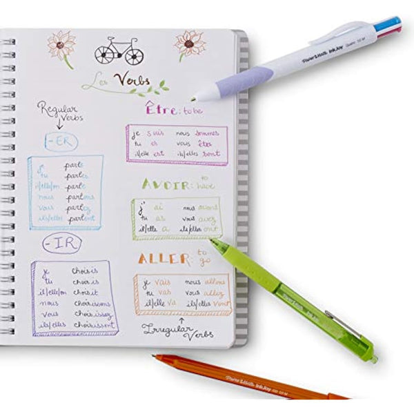 Paper Mate InkJoy 100ST Ballpoint Pen | Medium Point (1.0mm) | Violet | 12 Count