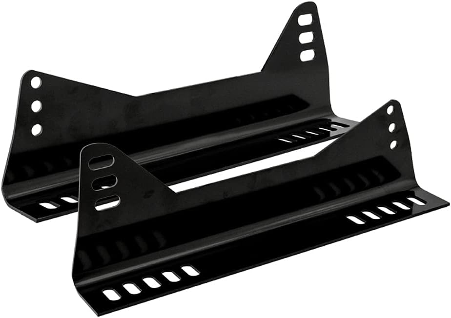 AUTO-STYLE Sport seat installation set for 1 sport seat - Universal - for lateral fixing, Schwarz