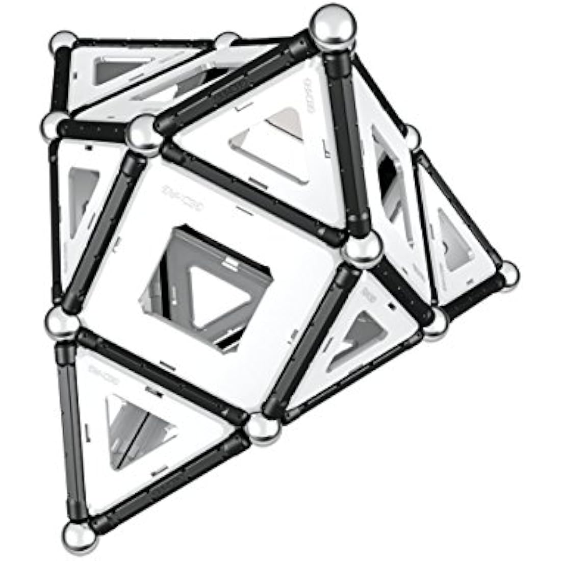 Geomag- 013 - Panels Black and White,104 Pieces