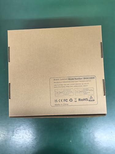 bokman EV Charger Type 2 to 3 Pin Plug, 5M / 3.3kW / 13A / IP65 Waterproof, Electric Car Charger with LED Indicators, Type 2 Charging Cable 3 Pin with Carry Bag & Microfiber Towel