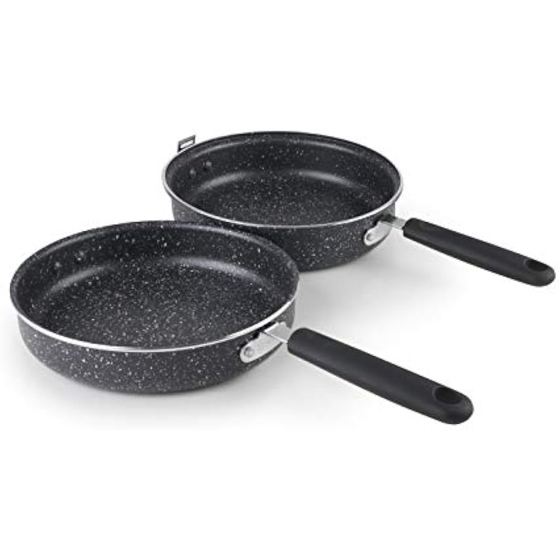 IBILI Natura Potato Omelette Pan, 20 cm, Aluminium, Stone-Style Non-Stick Coating, Suitable for Induction Hobs