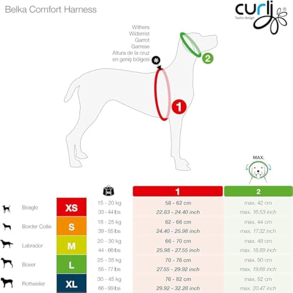 Belka Comfort Harness Brown L