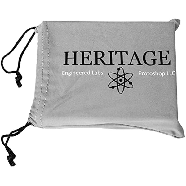 Engineered Labs Heritage Periodic Table of Elements, Made In USA, Acrylic Periodic Table With Real Samples