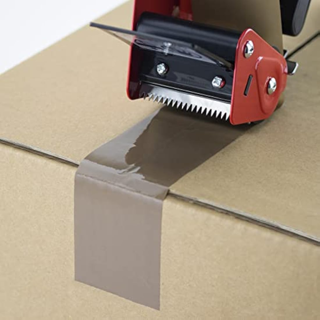 Rapesco 1683 Germ-Savvy Antibacterial 960 Packing Tape Dispenser with 1 Brown Packing Tape