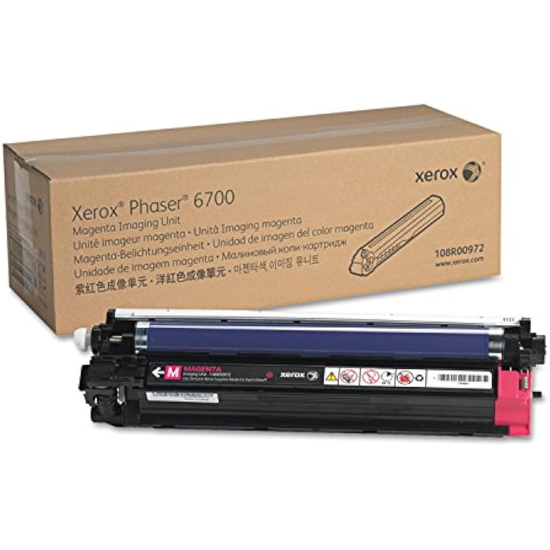 Xerox 108R00972 Genuine Magenta Imaging Unit for Phaser 6700 - 50,000 Page Yield