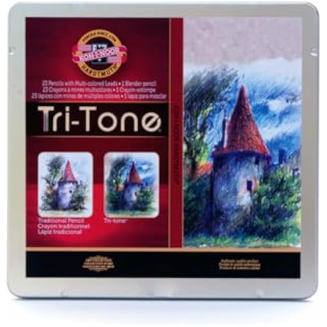Koh-I-Noor Tritone 24 Pencil Set
