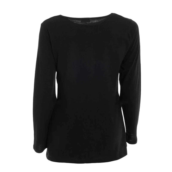 baby mom Short Sleeve Maternity Tshirt - Black