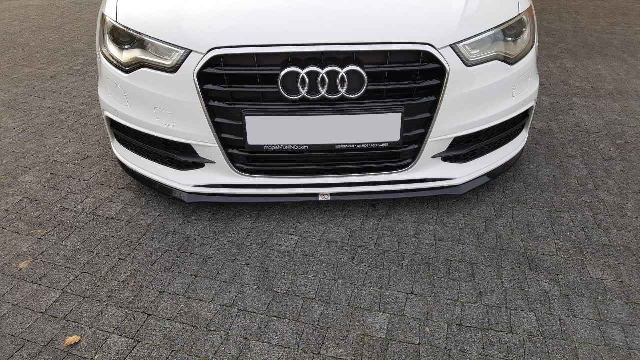 Maxton Design - FRONT SPLITTER V.2 AUDI S6 / A6 C7 S-LINE (2011-2014)
