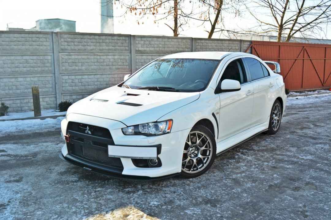 Maxton Design - FRONT RACING SPLITTER V.3 MITSUBISHI LANCER EVO X (2005-2017)