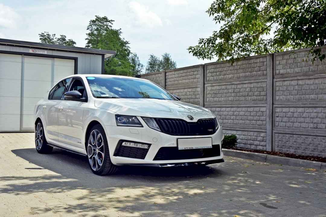 Maxton Design - FRONT SPLITTER V.2 SKODA OCTAVIA MK3 VRS/ MK3.5 VRS