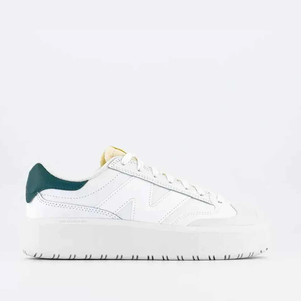 UK 6.5 New Balance CT302 Off-White Green Detail Women’s Sneakers – EU 40
